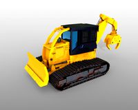 Track skidder 3D Model
