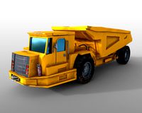 Underground mining truck 3D Model