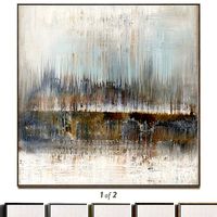 Plaster two square photo frames 44