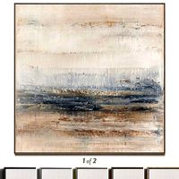 Plaster two square photo frames 43