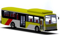 Hyundai city bus solidwork