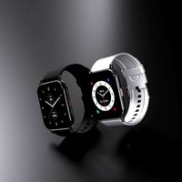 Smartwatch 3D model white and black