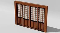 Japanese Furniture Kit - Sliding Door
