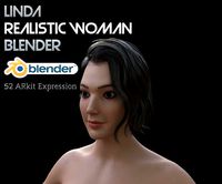 Lynda - PBR - Realistic woman- ARkit Expression