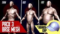Basemesh Pack of 3