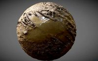 Tilable Mud puddle PBR shade