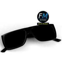 Sunglasses flat top