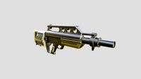 Shotgun-slugger gun-machine gun-3d-game ready Model