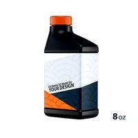 Motor Oil Bottle 8 oz