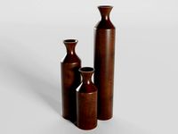 Wooden Decor Vase