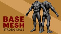 Body Basemesh - Strong male