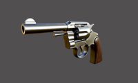 Revolver High Poly 1