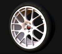 wheel and tire for car