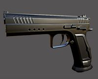 Pistol High Poly 2