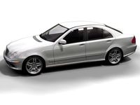 2003 Mercedes E Class 3D Model