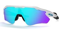 Oakley Radar EV Path Prizm Sapphire Lenses White Frame Sunglass