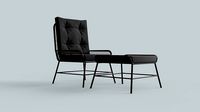 Chair and Stool Set in Real World Size