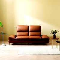 Arte 3-person functional natural leather cowhide
