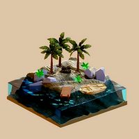 Tropical scene