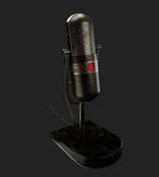 Old microphone 3D Model