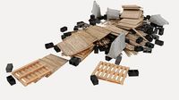 construction site pallets pile 1