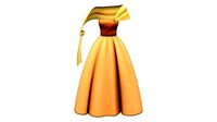 1950s Retro Princess Dress With Shawl