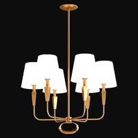 Jeremiah Chandelier Antique Brass