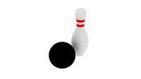 Bowling Ball And Pin