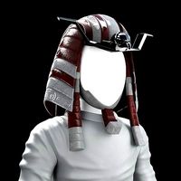 Pharaoh Eagle Hat 07 - SciFi Character Design Low-poly 3D model