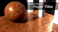 Spanish Inspired Foyer Tile