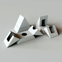 HINGED TRIANGLE BOX - Package 3D model