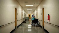 Hospital Corridor 3d Scene