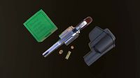 Rook Compact Revolver Stainless with Accessories