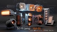 Sci-fi Lamp VOl 01