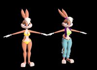 Lola Bunny with Cloths