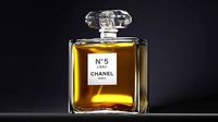 Realistic Chanel N5 perfume bottle