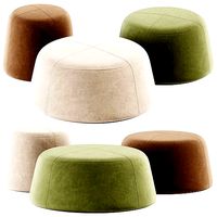 FUJI round pouf by MDF Italia