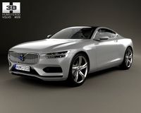 Volvo Concept Coupe 2013 3D Model