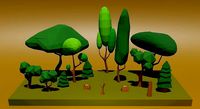 Forest set