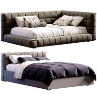 Baldwin Lounge Corner Upholstered Bed