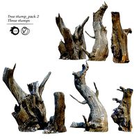 Tree stump pack 02
