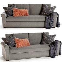 Shasta Roll Arm sofa by potterybarn