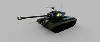 Tank M26 Pershing PBR Military World War Army vehicle weapon