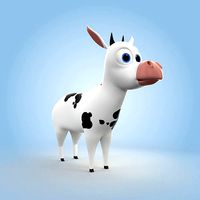Cartoon Cow