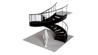 Spiral Staircase v1 Architectural Stairs 360