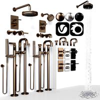 gessi inciso faucet set