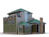 Villa 020 3D Model