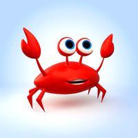 Cartoon Crab