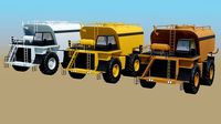 Open Pit Water Truck