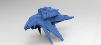 Sci-Fi Insectoid ship base 2